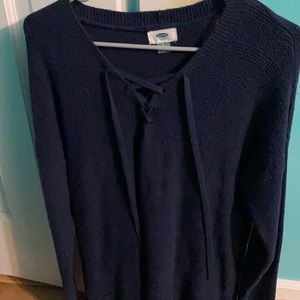 large navy old navy sweater